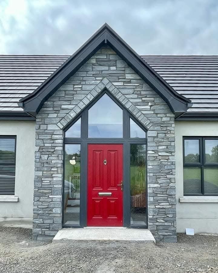 stone mason cladding walls patio dry stone galway mayo cork limerick ligo leitrim ireland house 4