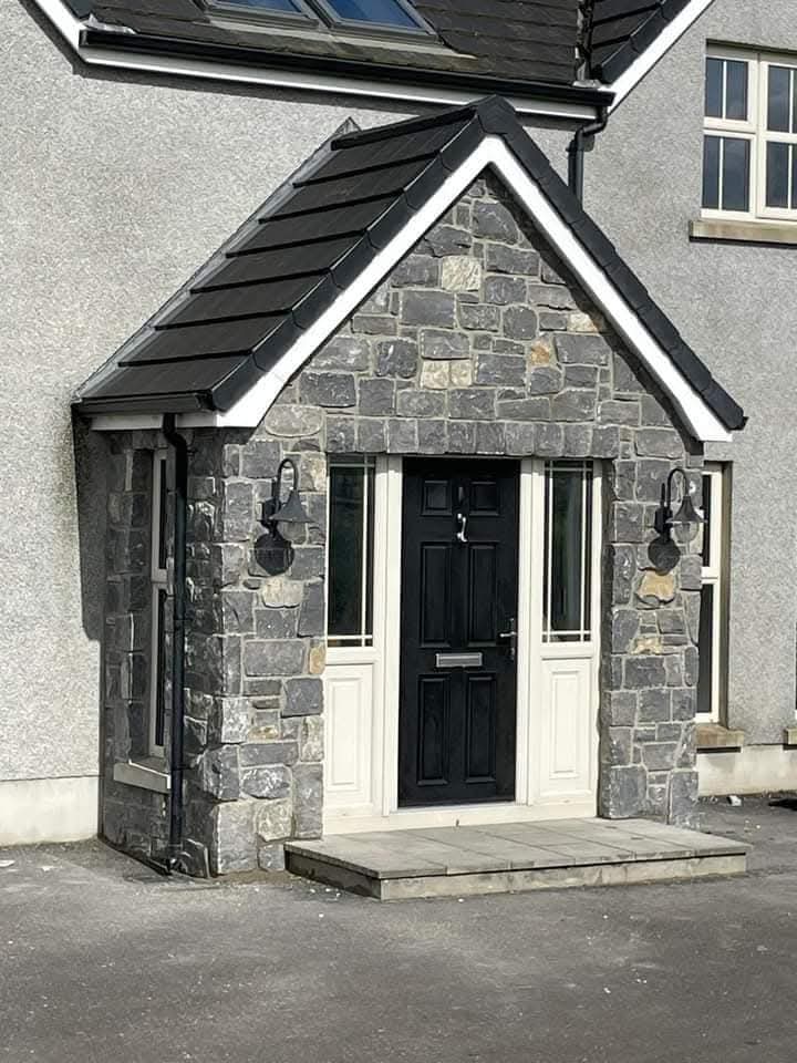 stone mason cladding walls patio dry stone galway mayo cork limerick ligo leitrim ireland house